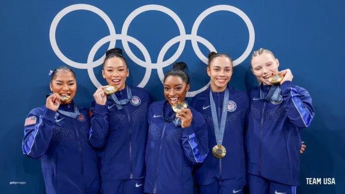 Estados Unidos conquista el oro por equipos en gimnasia de los Juegos Olímpicos de París 2024