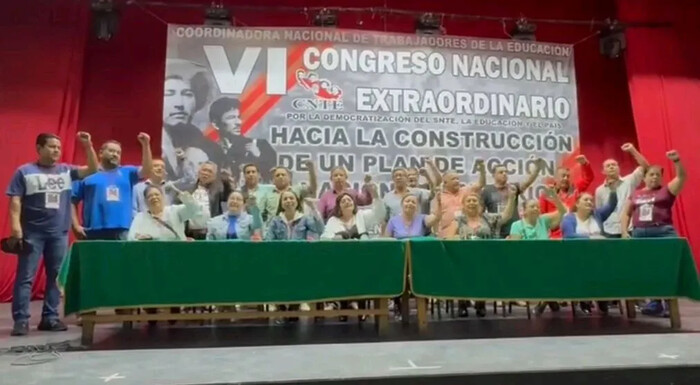 Este fin, define CNTE plan de acción nacional; no descartan paro indefinido de labores