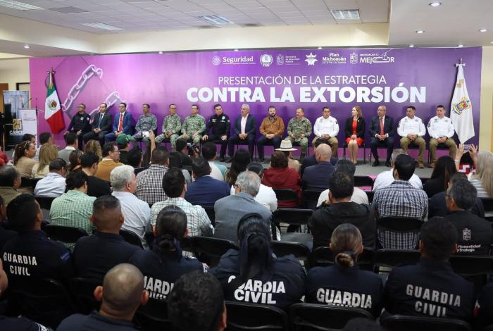 Estrategia estatal contra la extorsión fortalece prevención y atención a víctimas: SSP