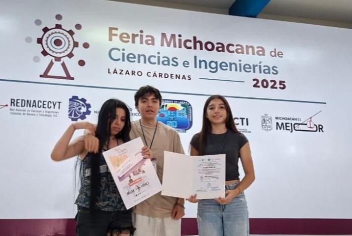 Estudiante de la PREFECO representará a Michoacán en la Feria Nacional de Ciencias e Ingenierías 2025