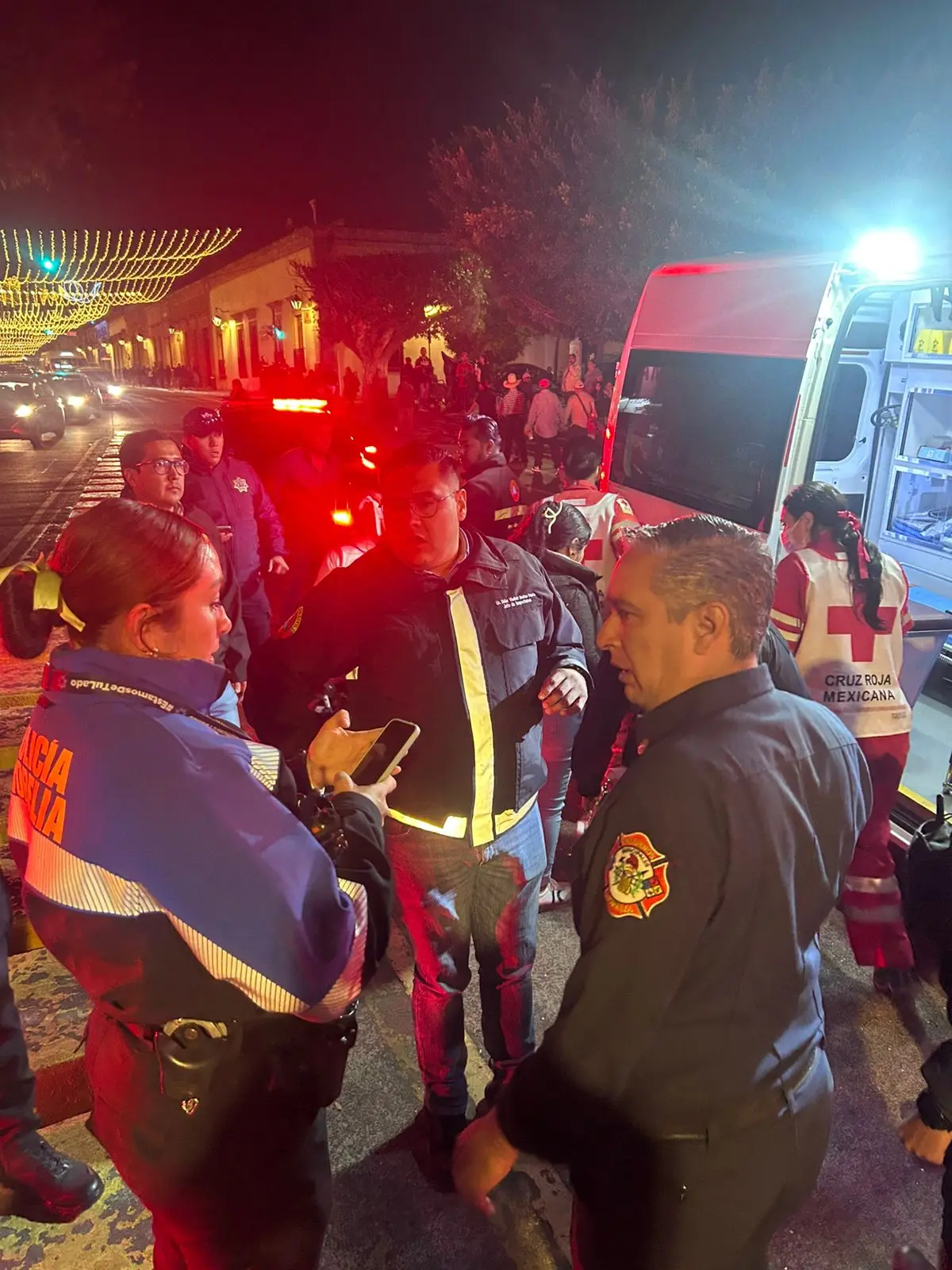 Explosión de cohete deja tres heridos durante procesión rumbo al santuario guadalupano en Morelia