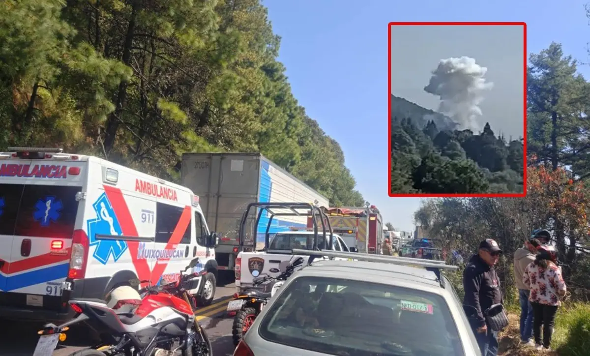 Explosión en polvorín clandestino de Huixquilucan deja un muerto y varios heridos | VIDEO