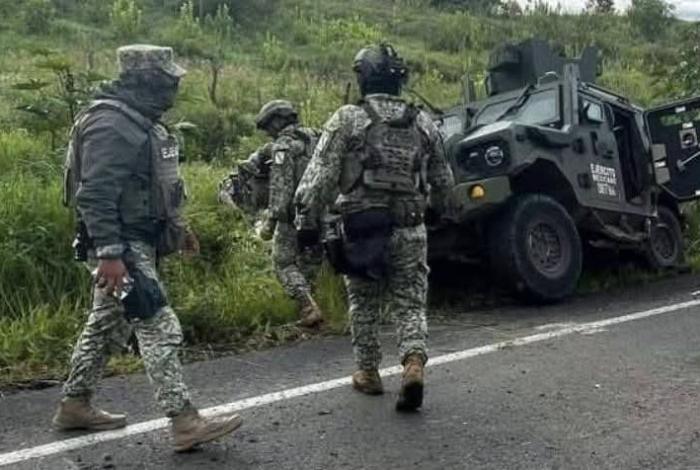 Fa lle ce capitán tras volcadura de vehículo militar