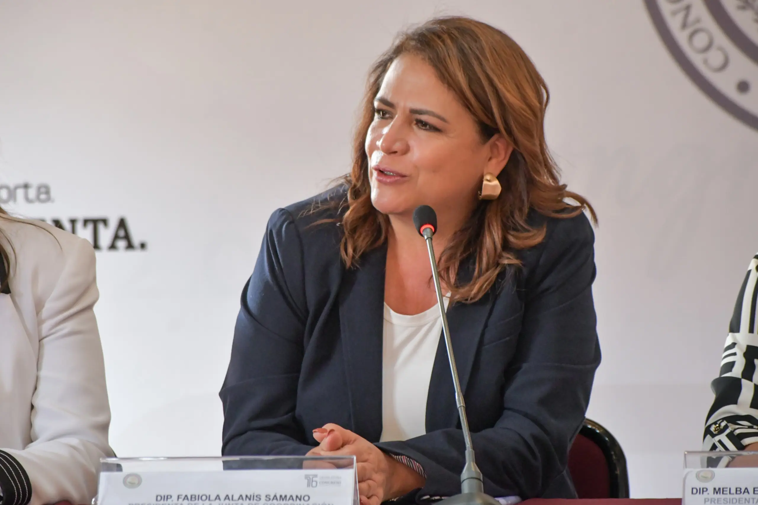 Fabiola Alanis admite estrategia en la proponer a Giuliana Bugarinni en presidencia del Congreso