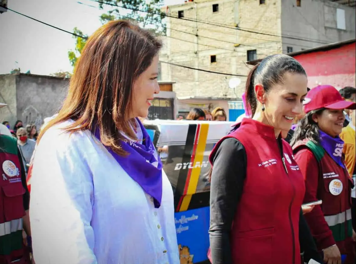 Fabiola Alanís felicita a la presidenta Claudia Sheinbaum por su primer informe de gobierno