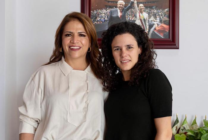 Fabiola Alanís y Luisa María Alcalde reafirman unidad y trabajo por Michoacán