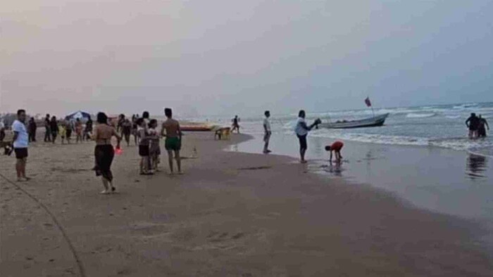 Familia completa muere en playa de Veracruz