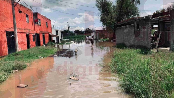 Familias han tenido grandes pérdidas materiales por inundaciones en Morelia