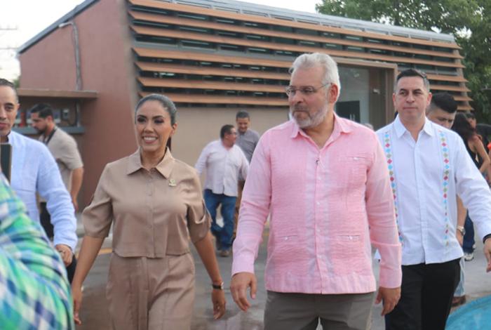 Fanny Arreola reconoce respaldo de Bedolla para transformar Apatzingán con obras estratégicas
