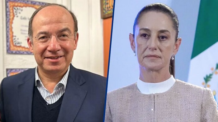 Felipe Calderón respalda a Sheinbaum en lucha contra el narco