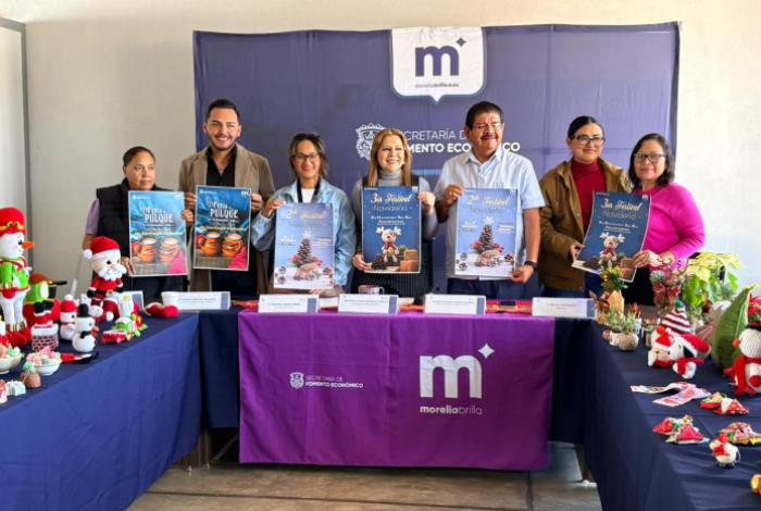 Feria del pulque y festivales navideños, los eventos decembrinas en tenencias y plazas Morelia