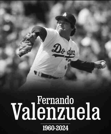 Fernando Valenzuela jugador de los Dodgers dejó este mundo