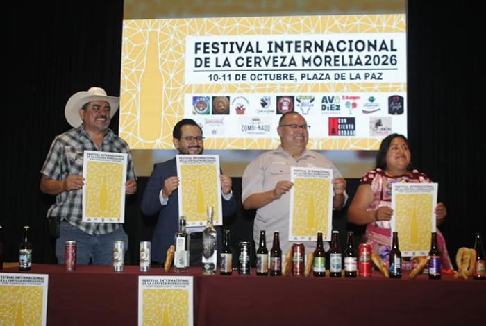 Festival Internacional de la Cerveza Morelia reunirá a productores locales, nacionales e internacionales