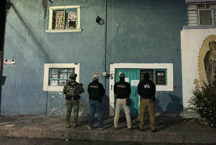 FGE catea domicilio y halla cocaína al norte de Morelia