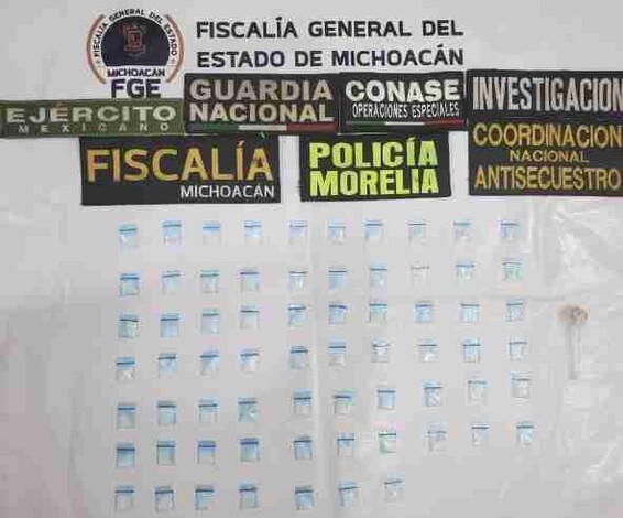 FGE evitó que más de 184 mil dosis de diversos narcóticos fueran comercializadas en Morelia