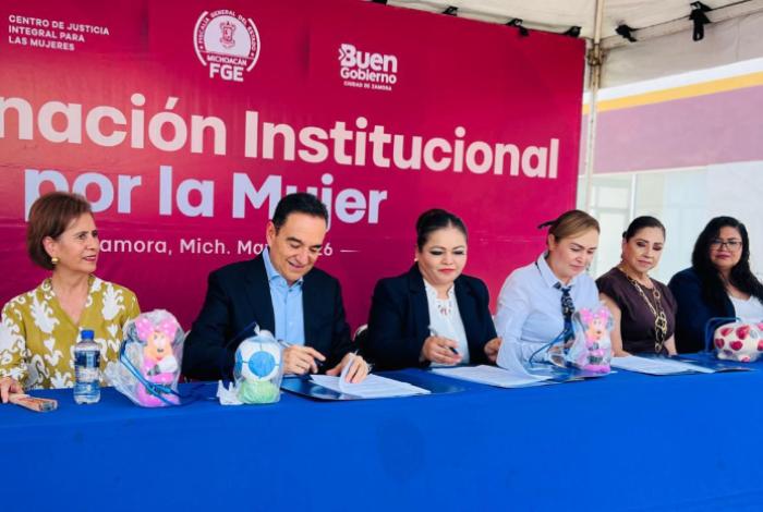 FGE fortalece coordinación con Ayuntamiento de Zamora en favor de las mujeres