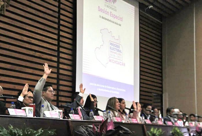 Fija IEM fechas de campañas para gubernatura, ayuntamientos y diputaciones de Michoacán