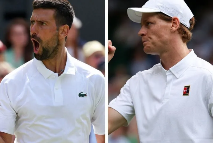 Final adelantada en Wimbledon: Jannik Sinner ante Novak Djokovic se medirán en semifinales