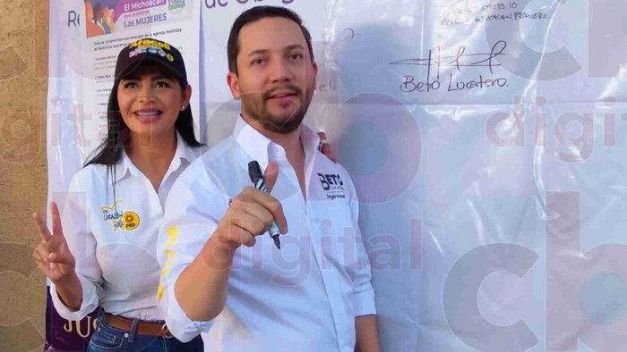 Firman Araceli Saucedo y Beto Lucatero compromisos por obligaciones alimentarias y derechos de las mujeres