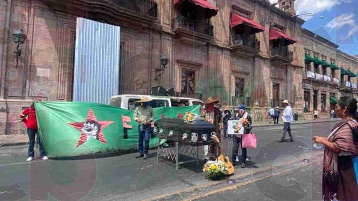 FNLS pasea cadáver en Centro Histórico