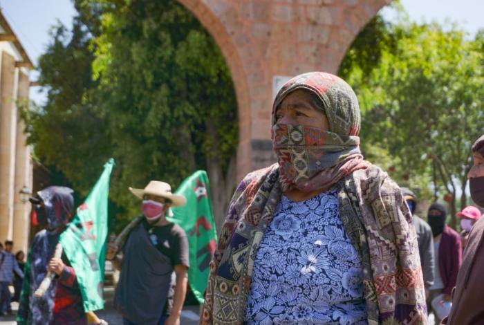 FNLS se manifiesta ‘contra la represión’, en Morelia