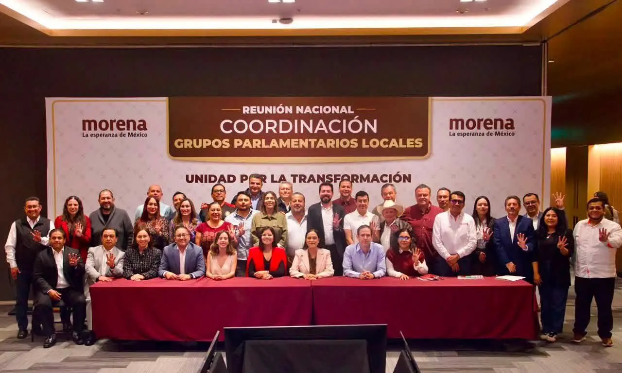 Fortalece Giulianna Bugarini coordinación política con dirigencia nacional de Morena