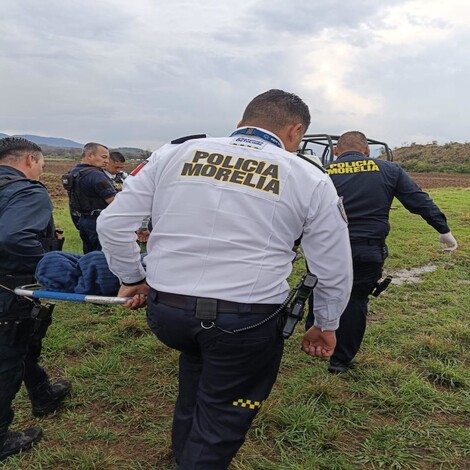 #Foto | Adolescente y adulto sufren descarga de un rayo cerca de San Bernabe y Joyitas, Morelia