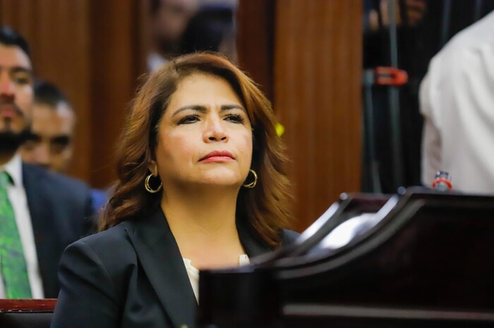 #Foto | Fabiola Alanís, presidenta de la Junta de Coordinación Política de la 76 Legislatura de Michoacán