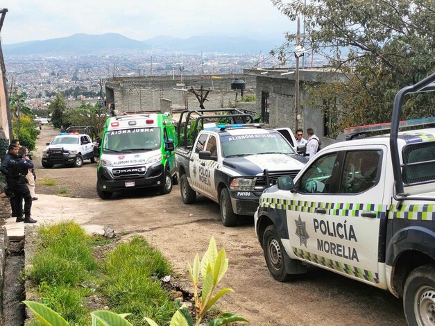 #Foto | Mujer fallece dentro de domicilio en la colonia Ampliación Leandro Valle, Morelia