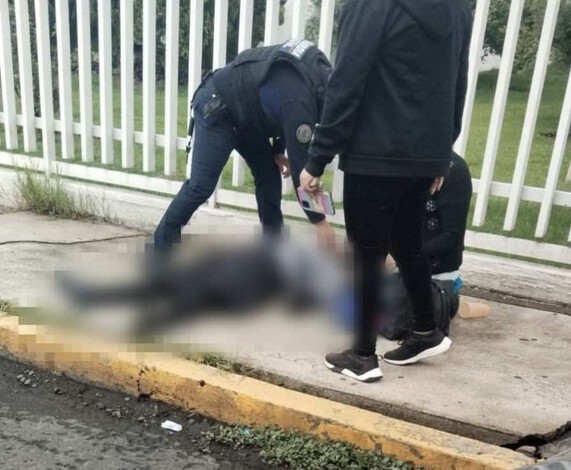 #Foto | Peatona muere en la colonia Sentimientos de la Nación, Morelia 