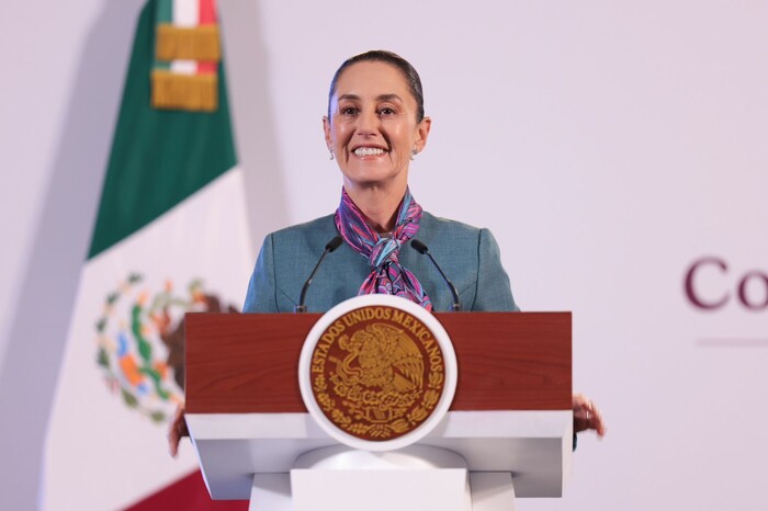 #Foto | Sheinbaum promete estabilidad a empresarios: La reforma judicial blindará sus inversiones en México