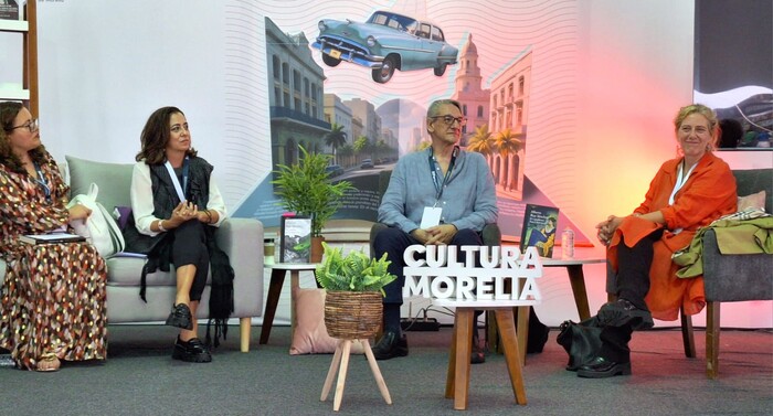 #Fotos | Alberto Ruy Sánchez engalana la Feria Internacional del Libro y la Lectura de Morelia