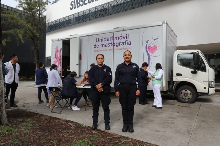 #Fotos | Brindan SSP y SSM servicios de salud a personal femenino de la Guardia Civil