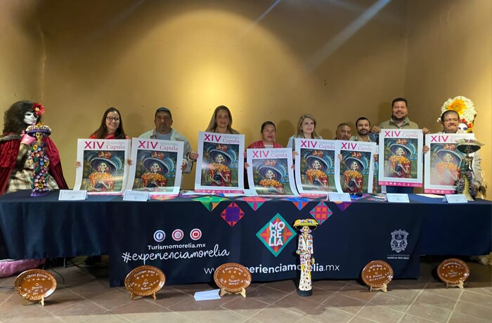 #Fotos | Capula, lista para iniciar la XIV Feria Nacional, Artesanal y Cultural de la Catrina