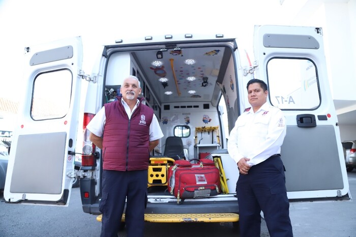 #Fotos | Desplegará SSM 4 ambulancias y 45 paramédicos para el concierto de Intocable