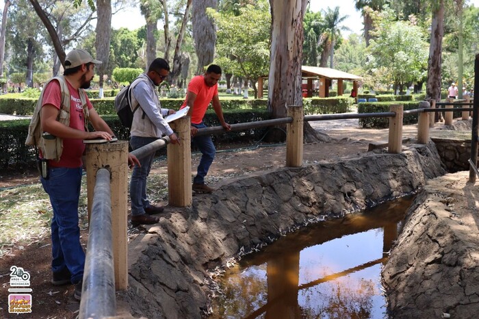 #Fotos | FGE, Profepa y Coepris revisan afectaciones por el OOAPAS en el Zoo de Morelia