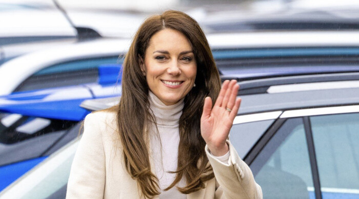 #Fotos | Kate Middleton hace su primera aparición pública desde que terminó la quimioterapia