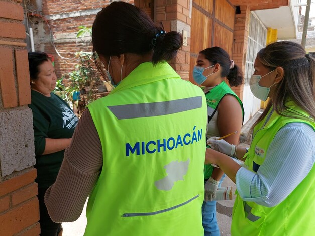 #Fotos | Mantiene SSM vigilancia sanitaria en colonia Carlos Salazar