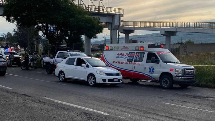 #Fotos | Transeúnte muere atropellado junto a puente peatonal en Morelia 