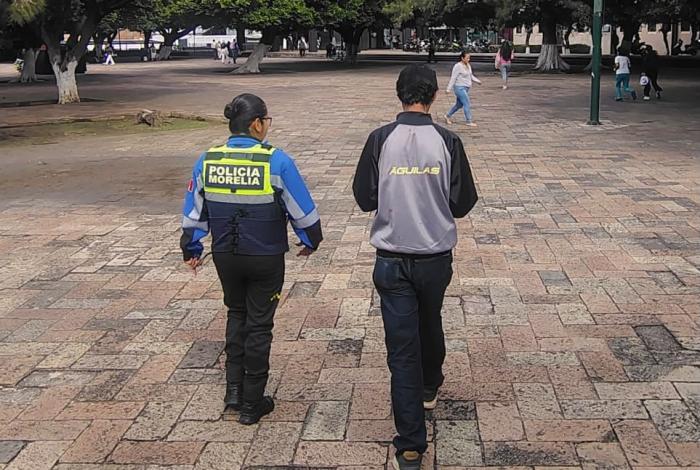 Frustra Policía Turística de Morelia intento de extorsión telefónica