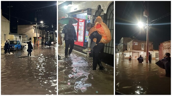 Fuertes lluvias provocan estragos en Sahuayo