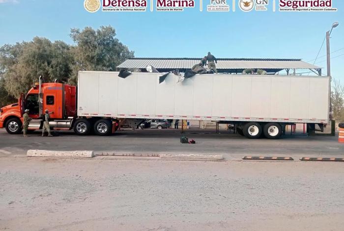 Fuerzas federales incautan mil 201 paquetes de cocaína en Sonora