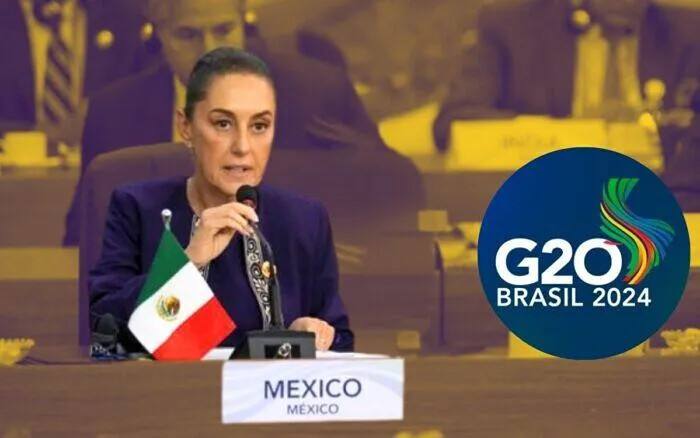 G20 “recibió bien” plan de redirigir 1% del gasto armamentista: Sheinbaum