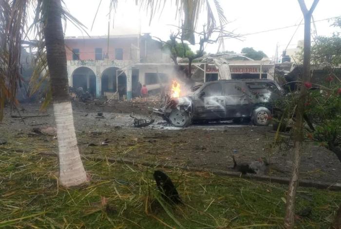 Gabinete de Seguridad Nacional confirma 2 fallecidos tras explosión de vehículo en Coahuayana; despliegan operativo