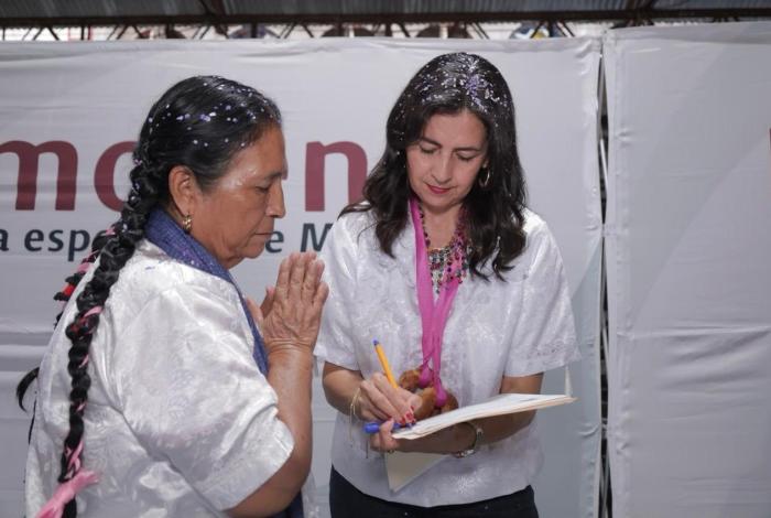 Gabriela Molina mejoraría la vida de las familias y jóvenes: Luisa Zanabria