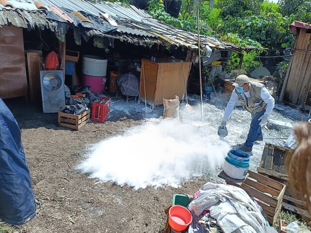 #Galería | Brigadistas de la SSM atienden afectaciones por lluvias en Tuxpan