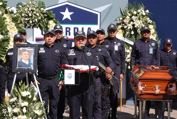 Galería | Con honor y gratitud, la Guardia Civil despide a la policía Karla Patiño, caída en cumplimiento del deber