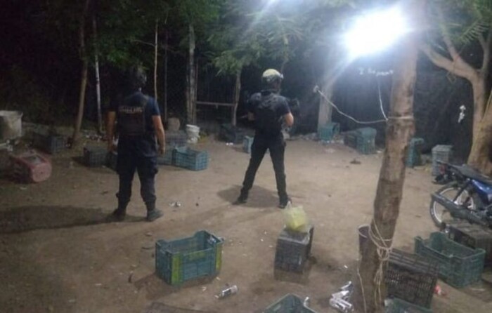 #Galería | En Apatzingán, SSP desactiva palenque clandestino