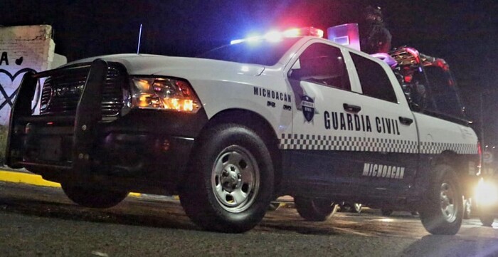 #Galería | Presuntos robacarros agreden a tiros a policías de Huaniqueo