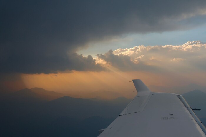 #Galería | Realiza Gobierno de Michoacán octavo vuelo para estimulación de lluvias